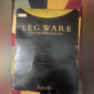 Frederick's of Hollywood Nude fishnets pantyhose